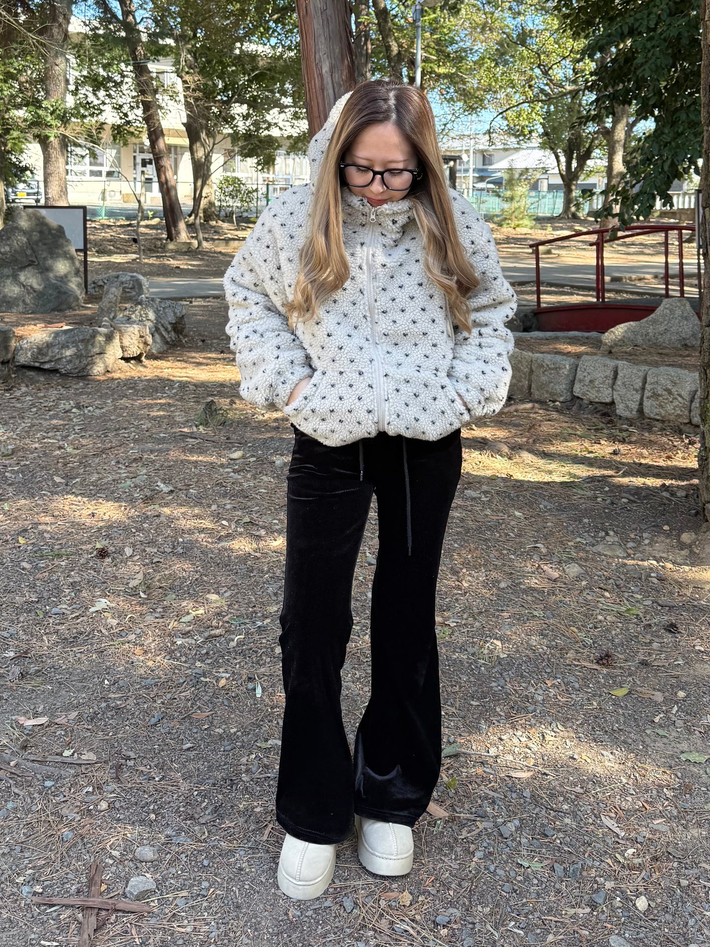 ドットフリースジャケット DPB73540