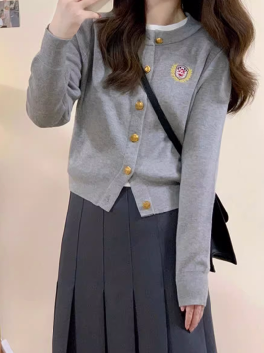 エンブレムニットカーディガン CPA42030