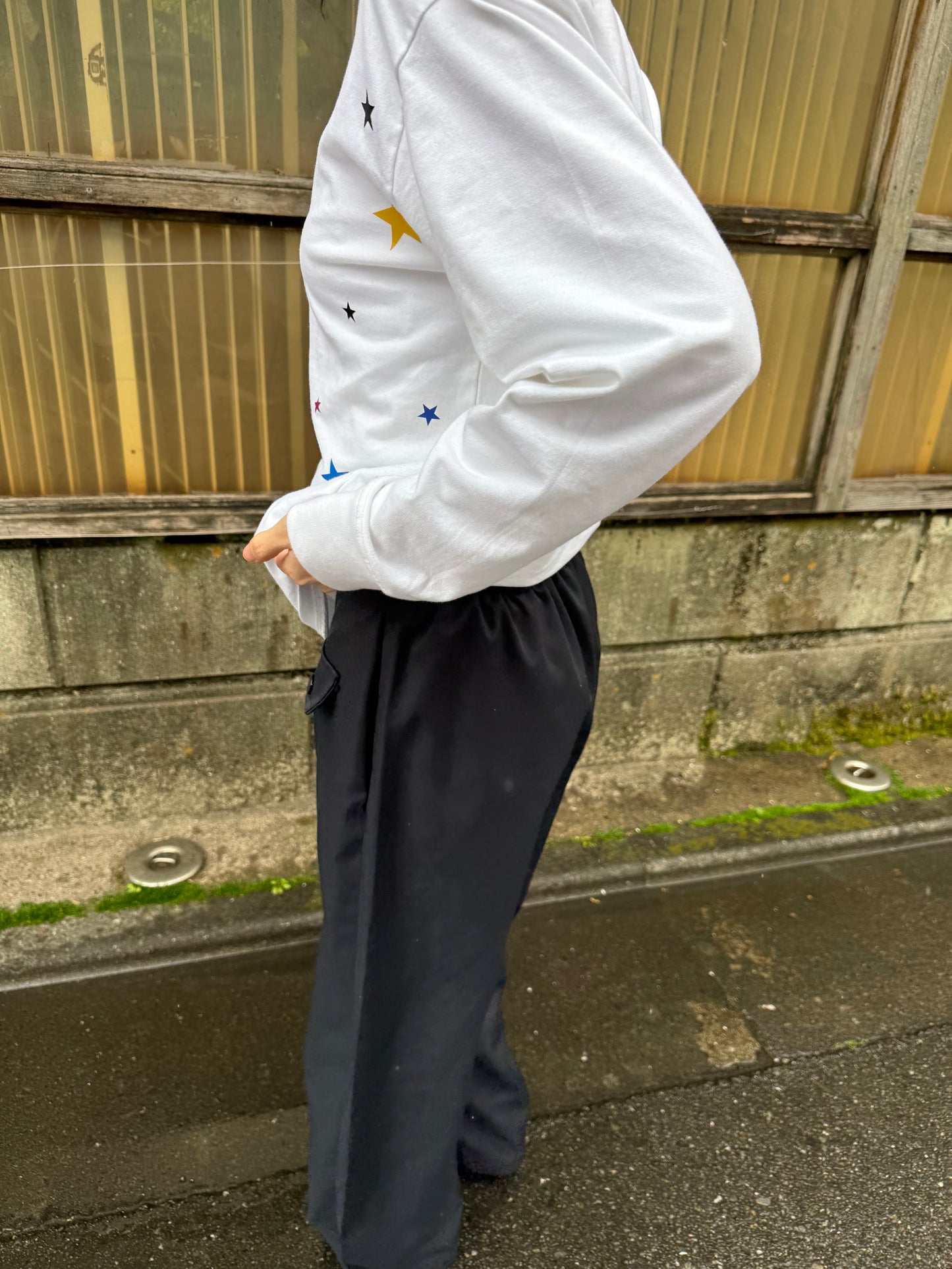 ネイビーストレートパンツ DPA43753