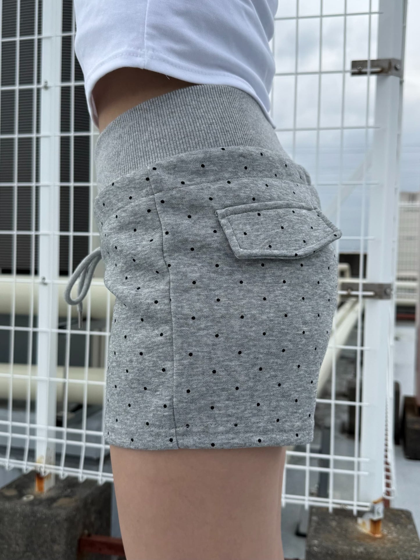 ドットスウェットショートパンツ DPB73636