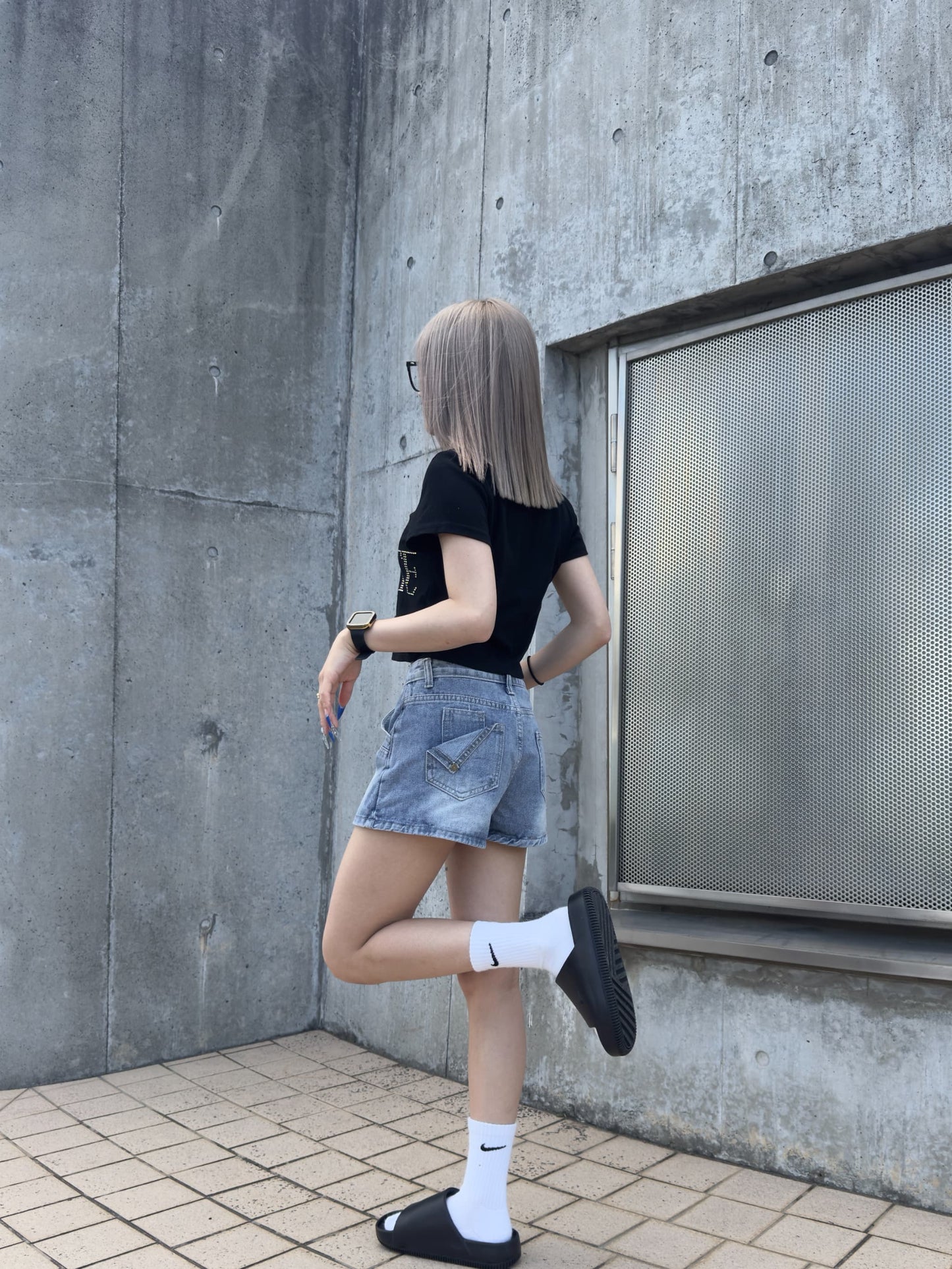 デニムミニスカートパンツ DPB42400
