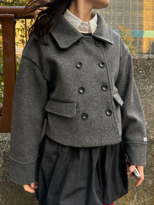 ダブルラストショートコート DPA43703