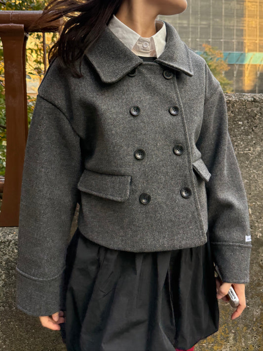 ダブルラストショートコート DPA43703