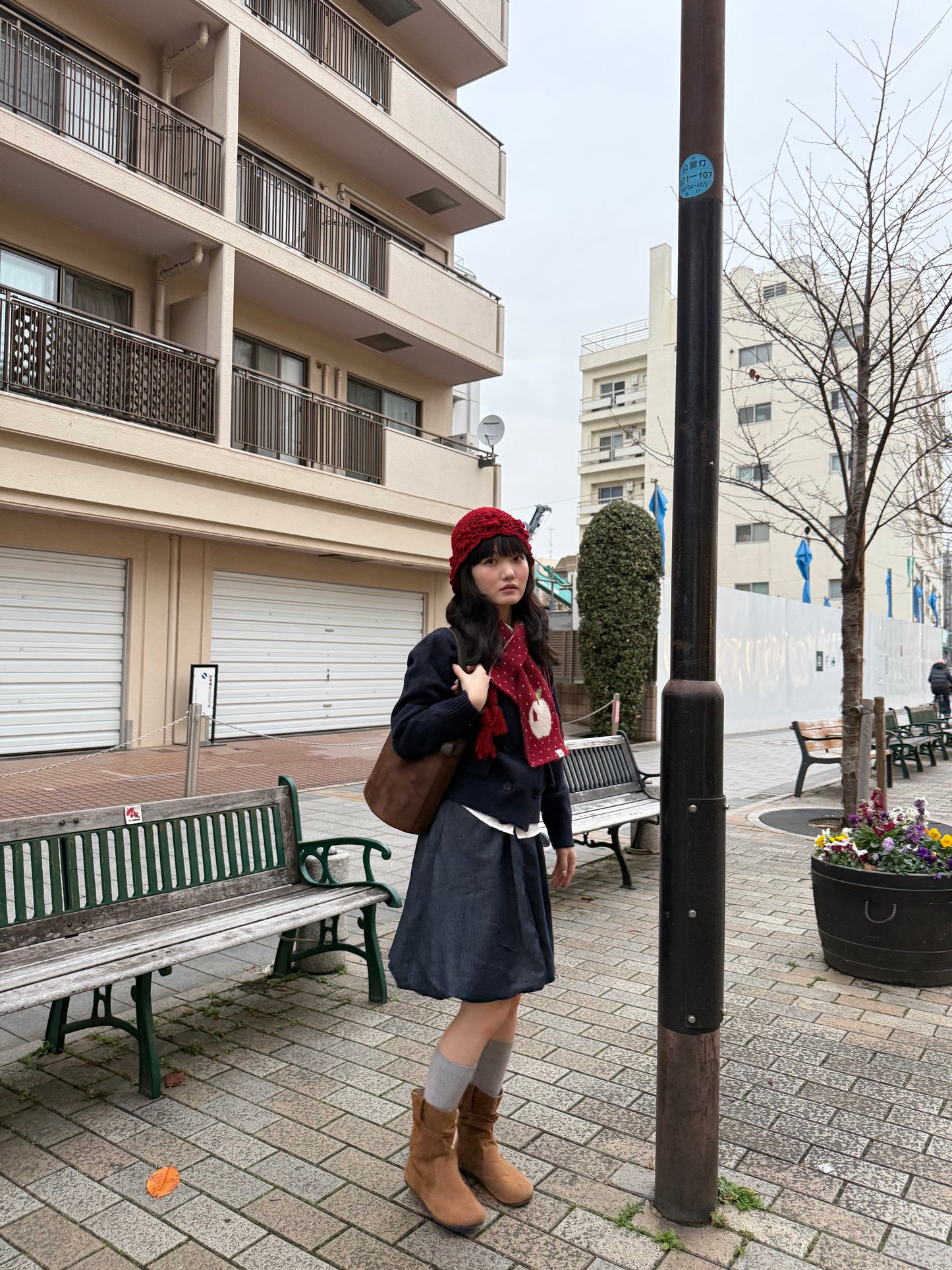 ダブルボタンセーター DPA43736