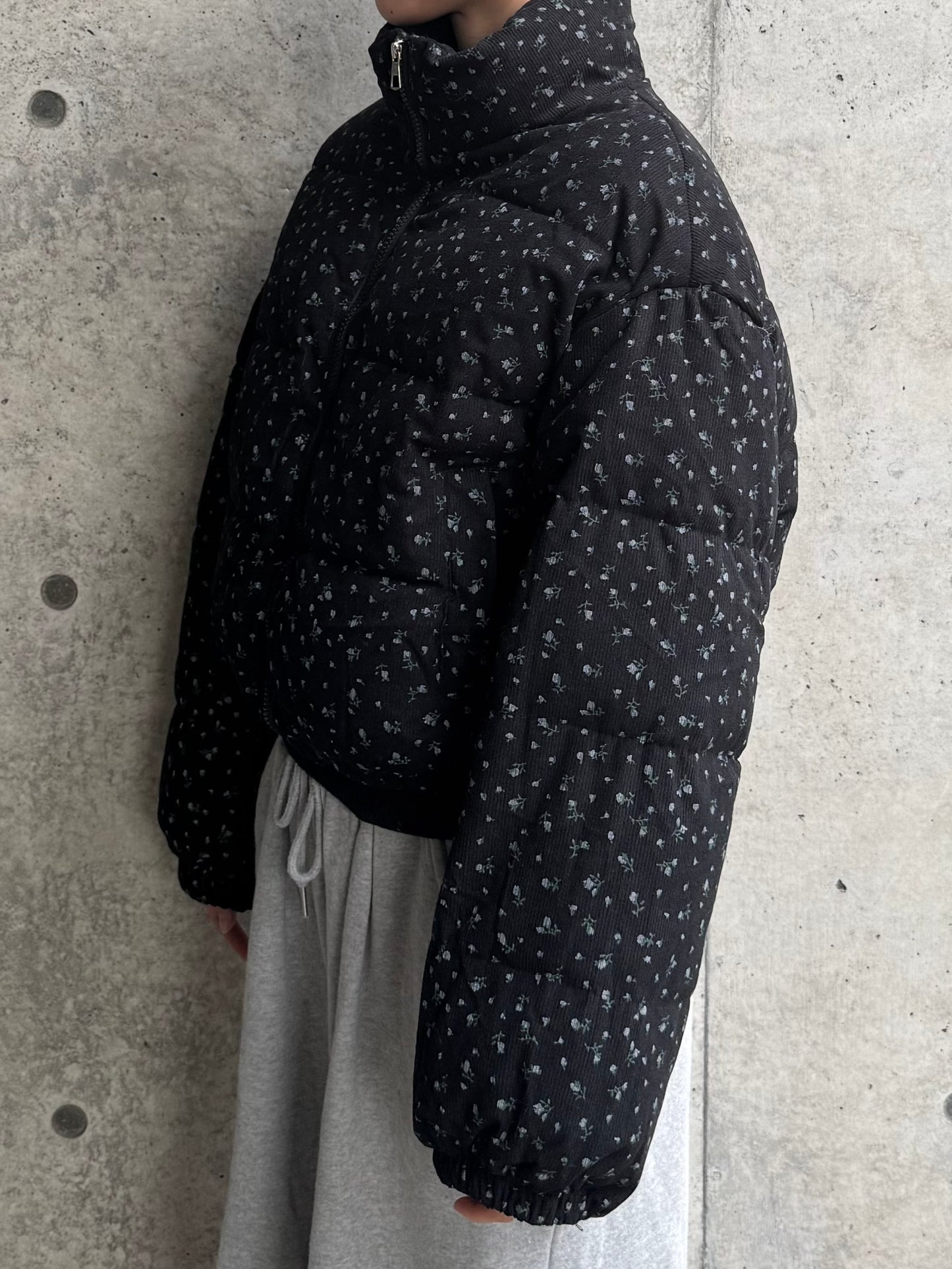 ミニフラワー中綿ジャケット DPB93053