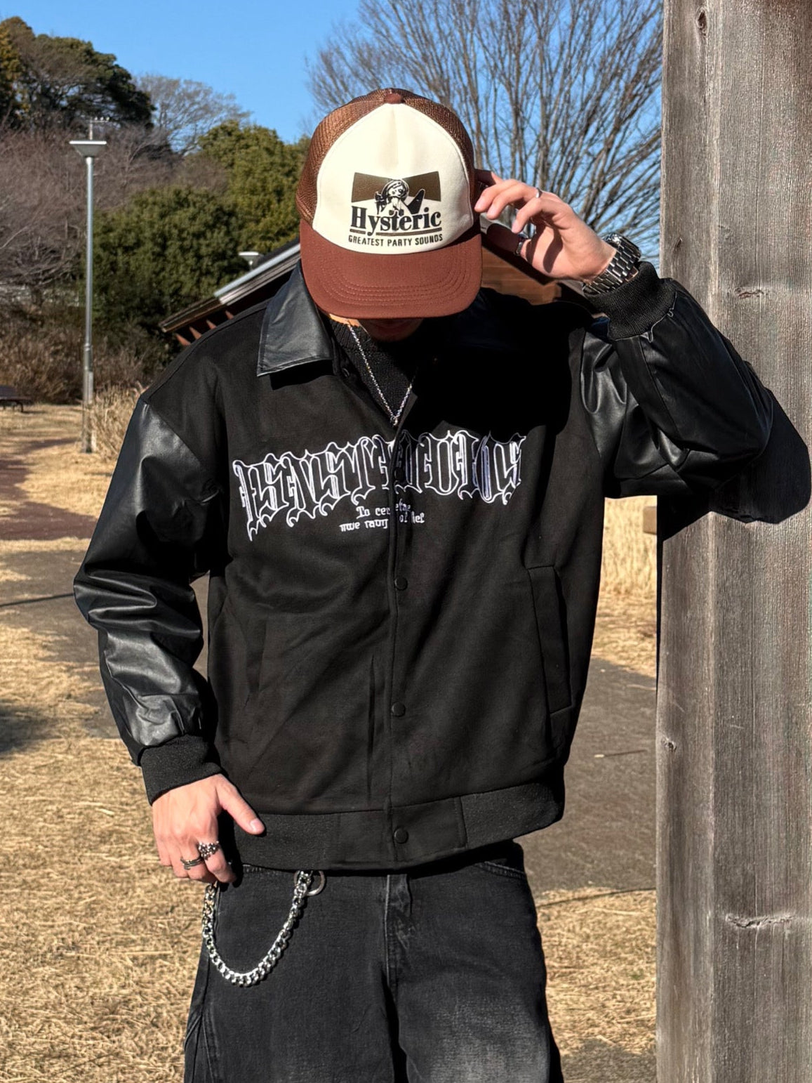 ストリートフロントロゴスタジャン DPB90138