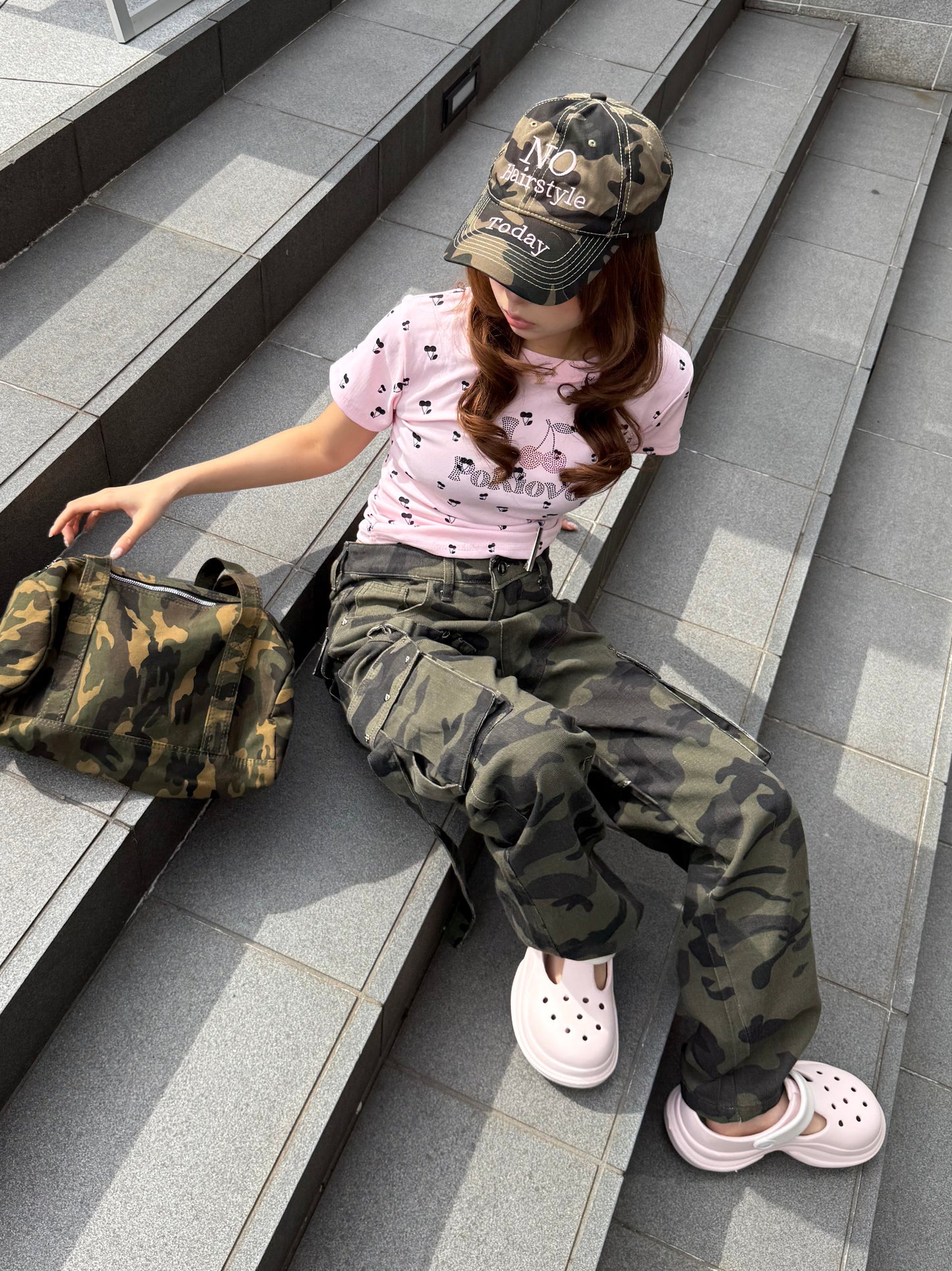 カモフラカーゴパンツ DPB86284