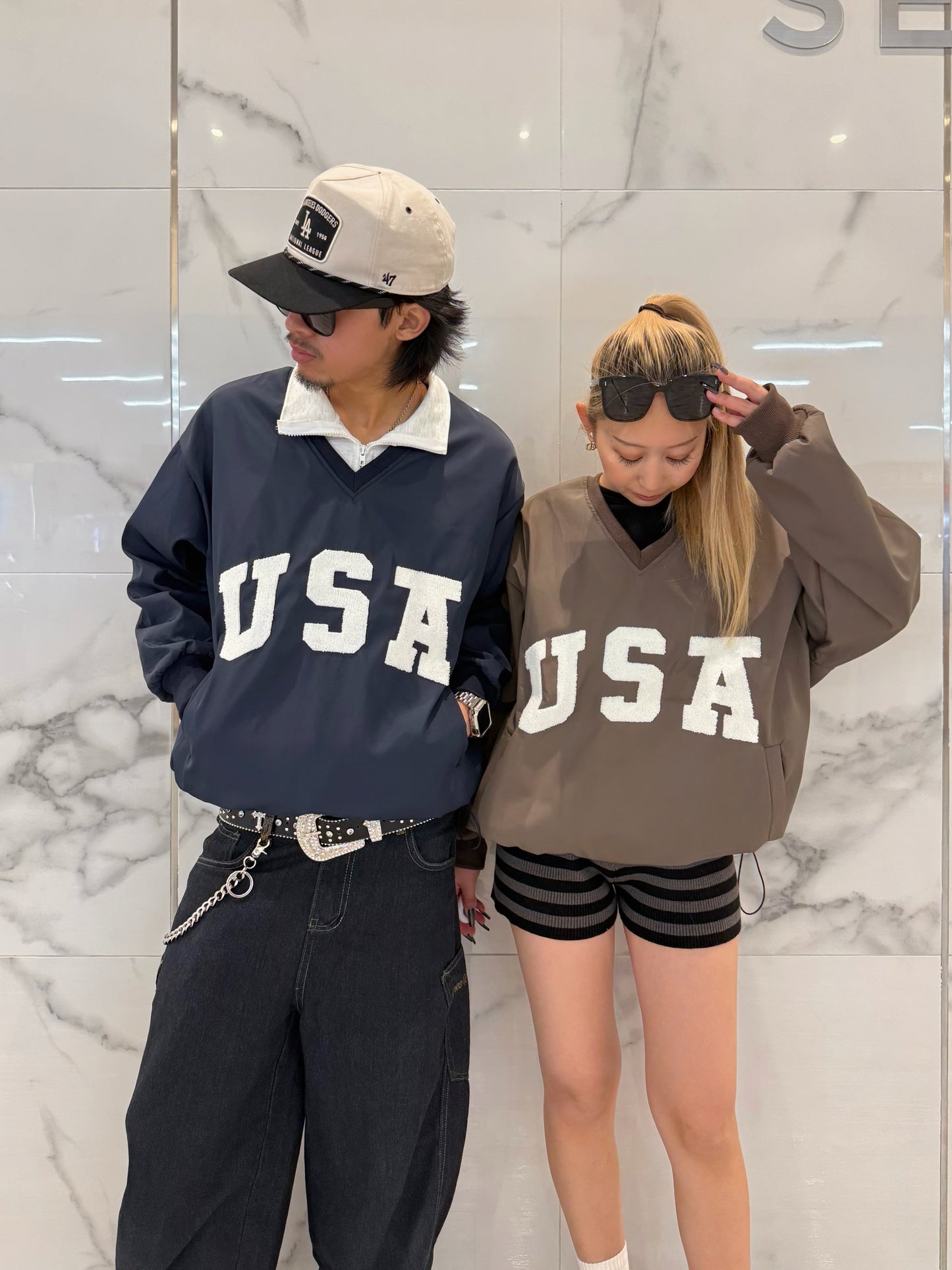 USAナイロンプルオーバー DPB73546