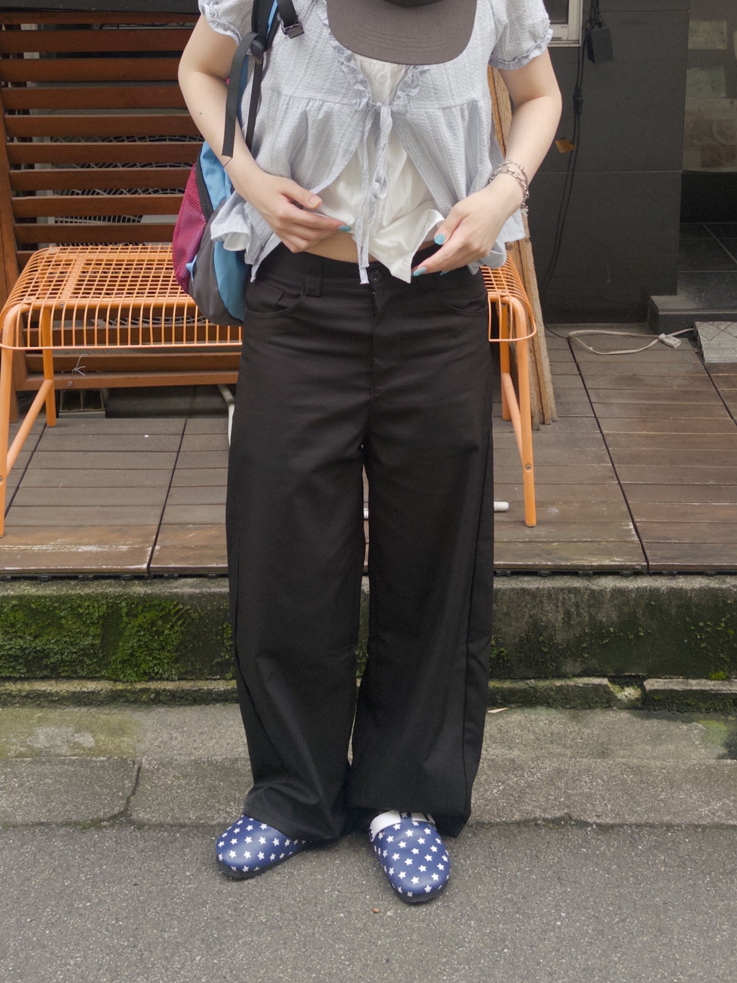 ワイドスラックスパンツ DPB89029
