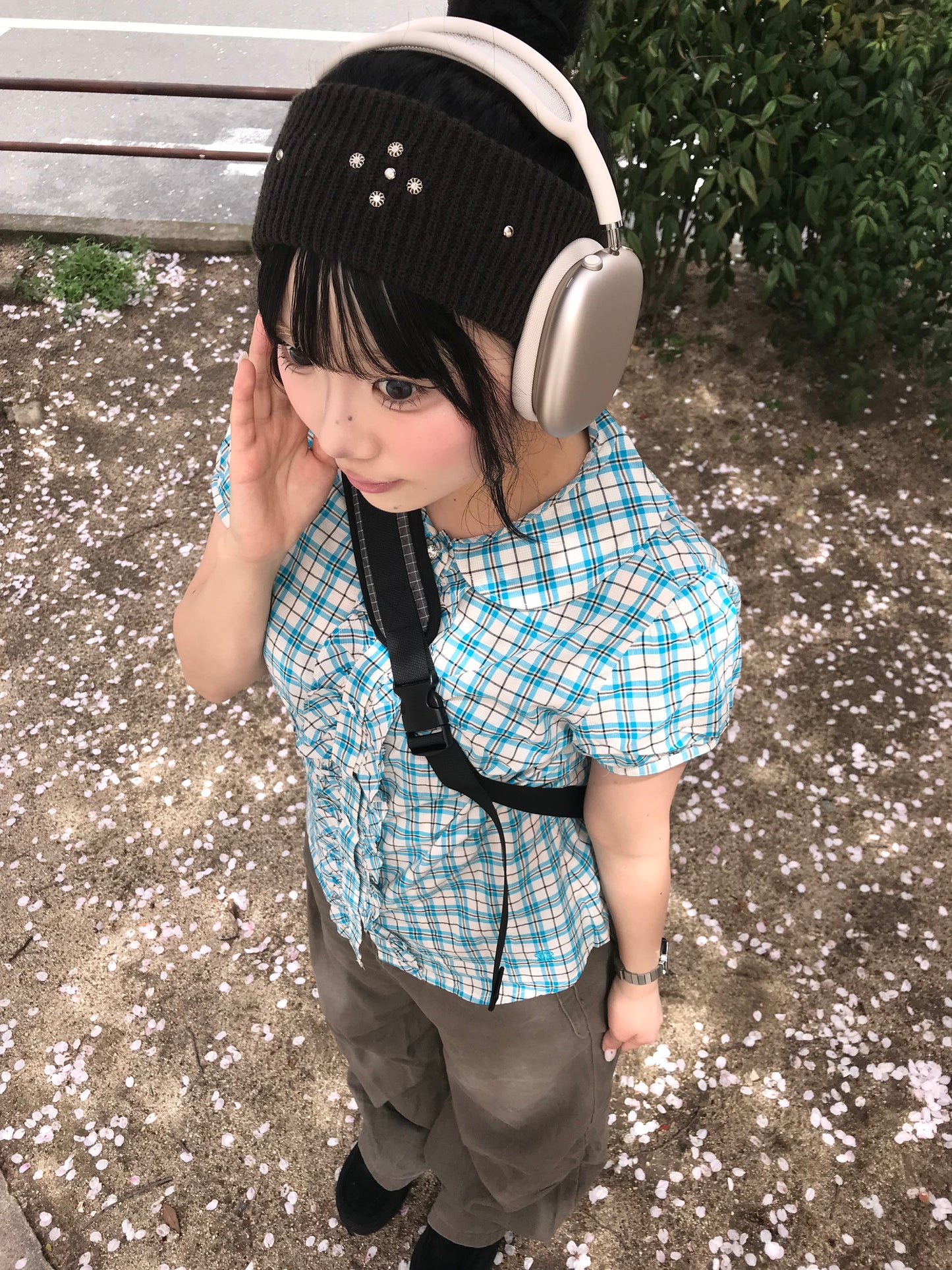 スカイブルーチェックシャツ DPB89244