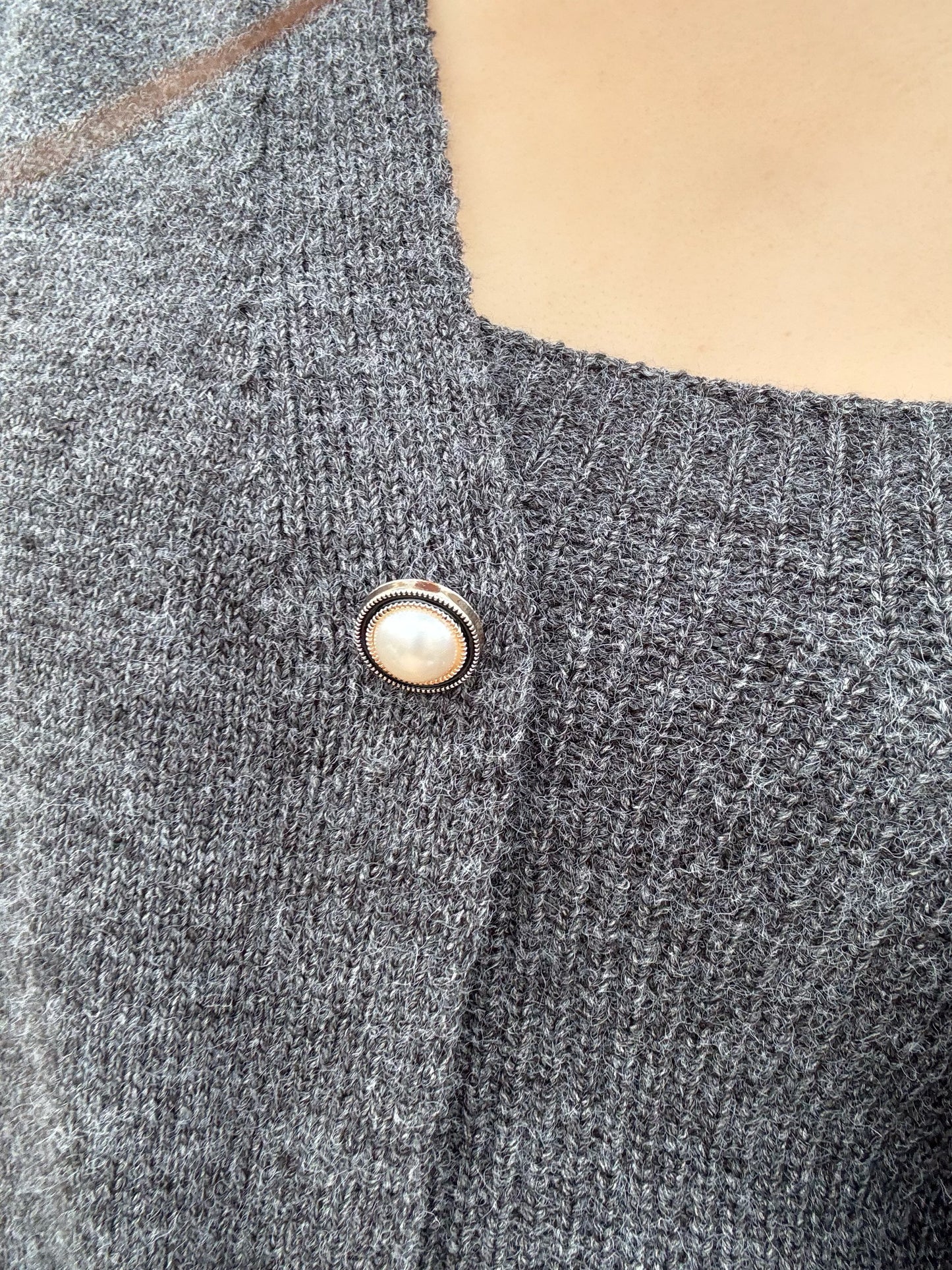 グレーセーターツーピースセット DPB47480