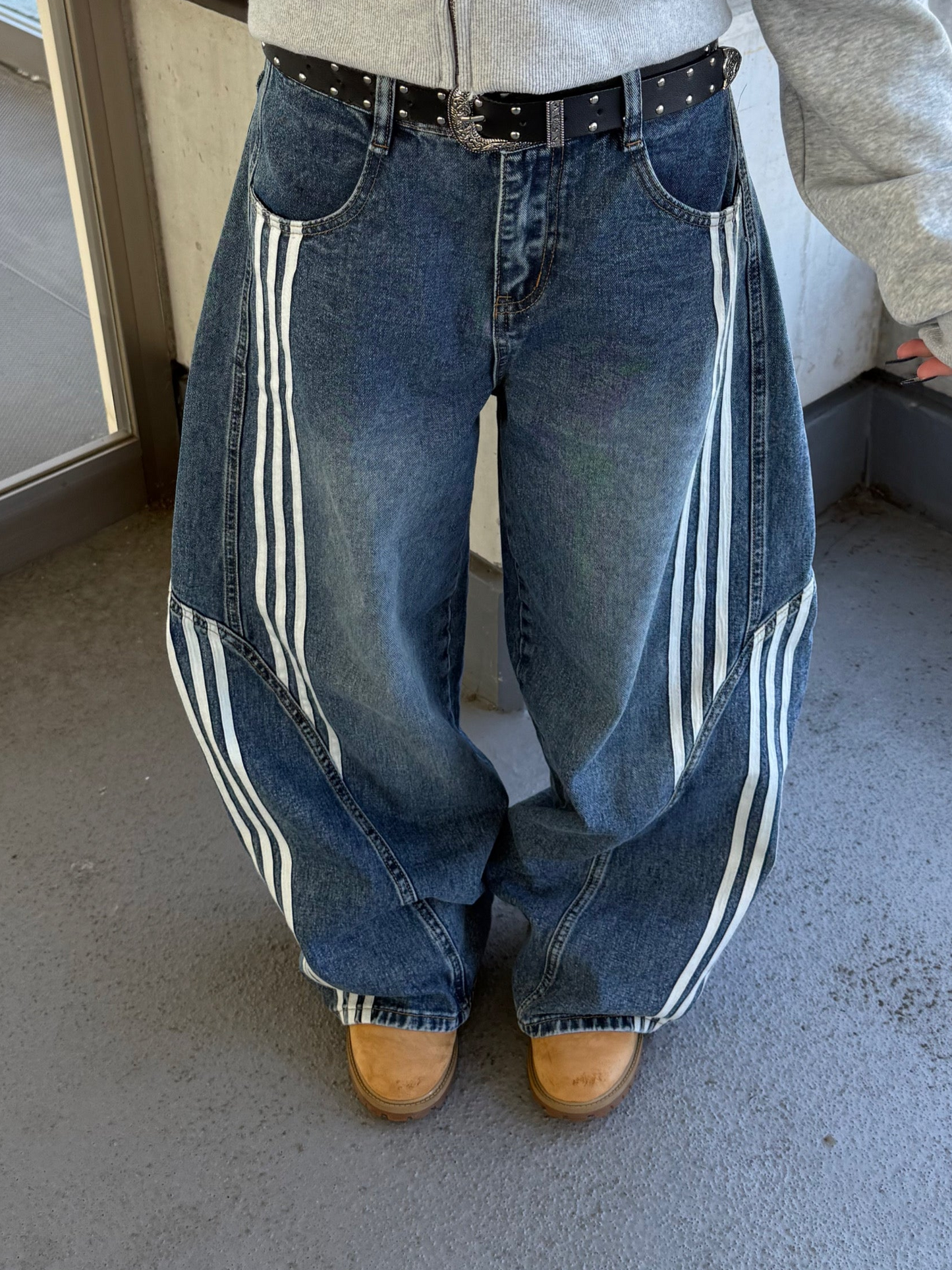 バルーンラインデニムパンツ DPB73531