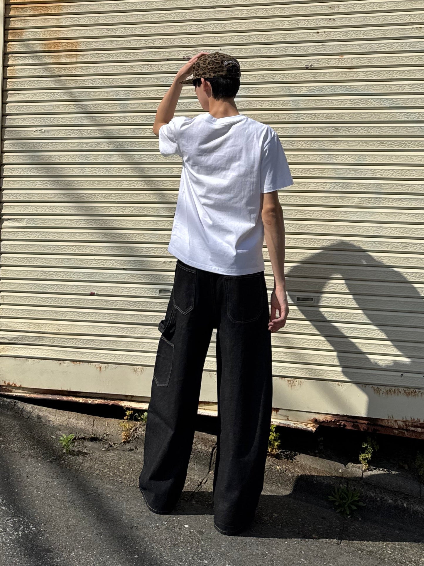 フロントステッチデザインデニムパンツ DPC05049