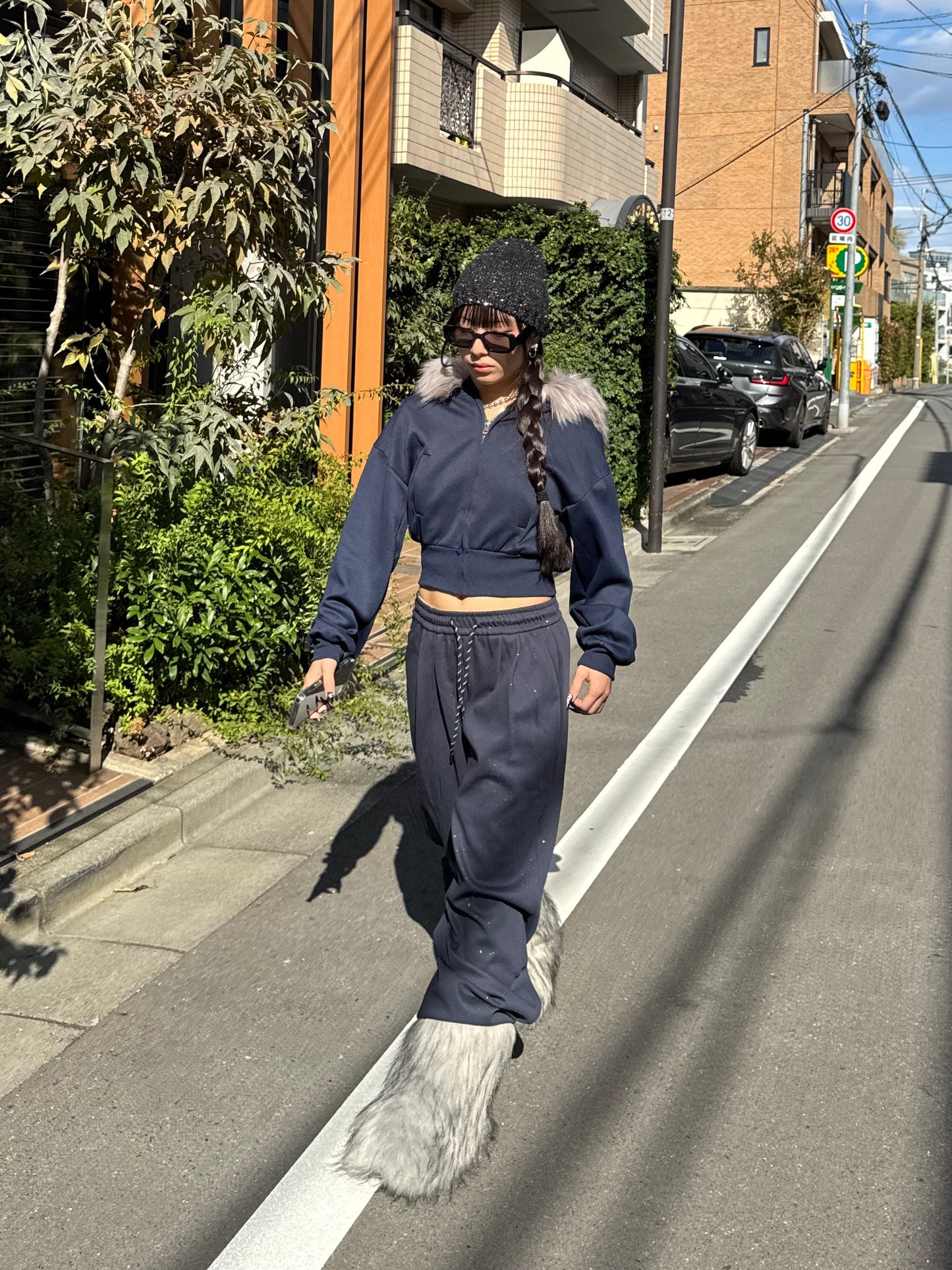 ラメスウェットパンツ DPB86151