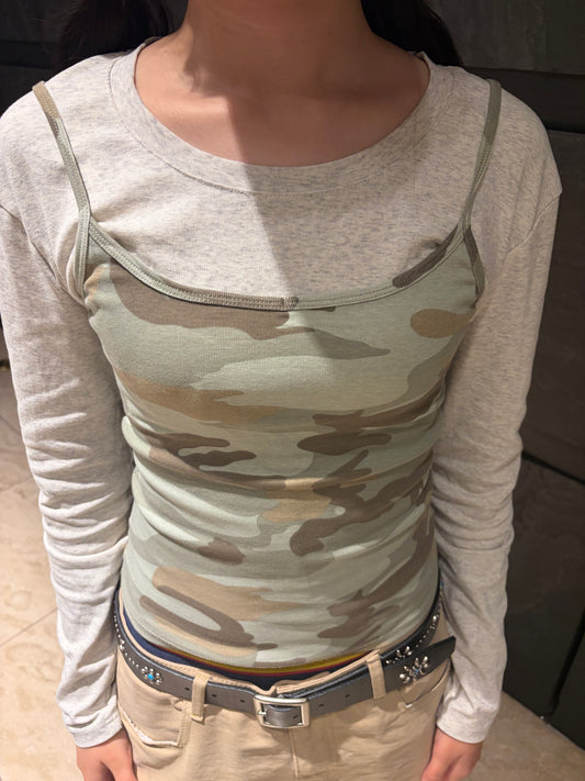 カモフラキャミトップス DPB92119