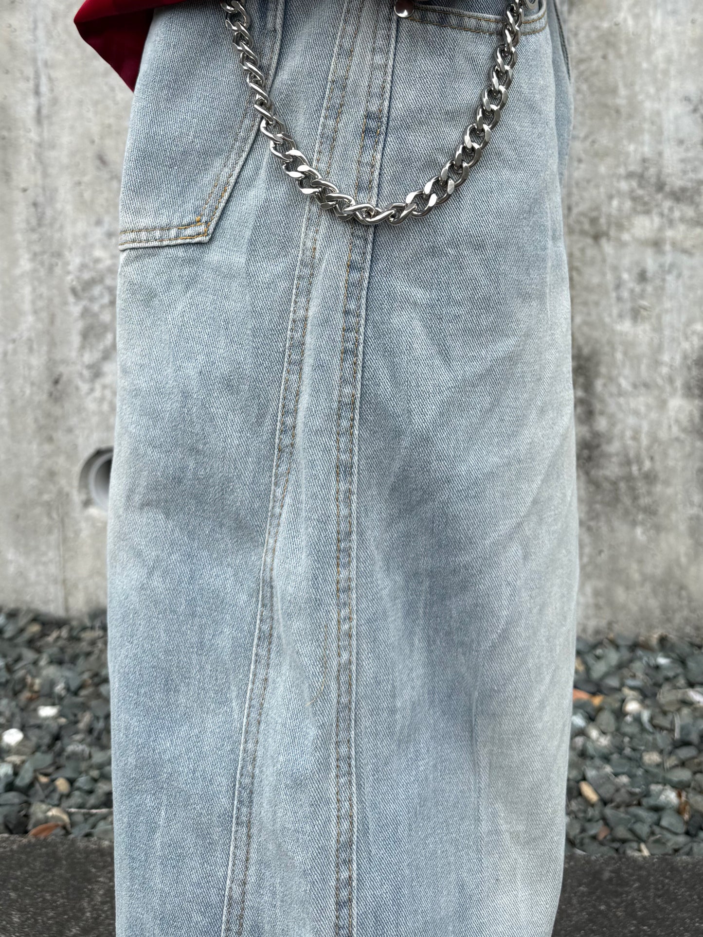 kenshin_ライトカラーワイドデニムパンツ DPB73403