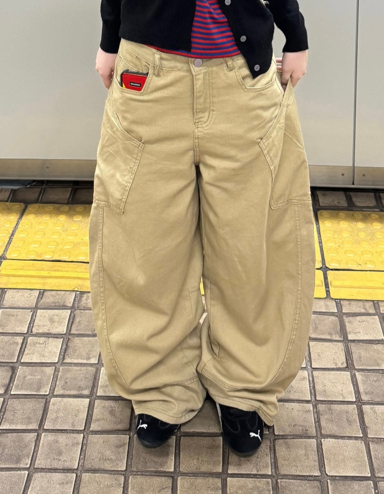 バレルレッグパンツ DPB85179