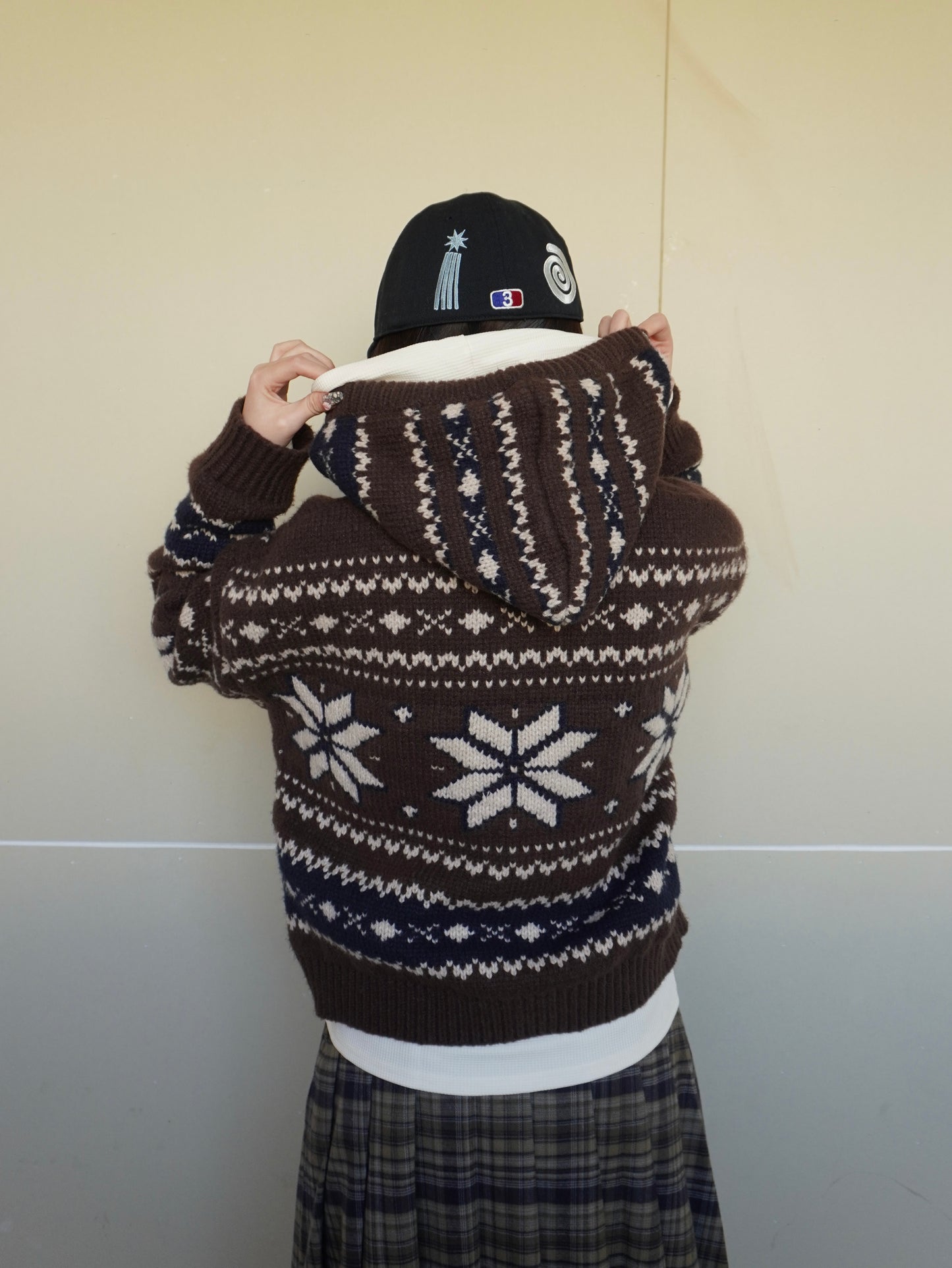 ノルディックニットパーカー DPB85422