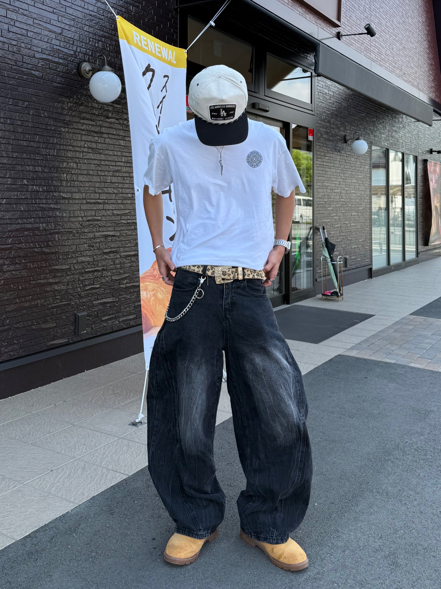 ウォッシュデニムパンツ DPB90141