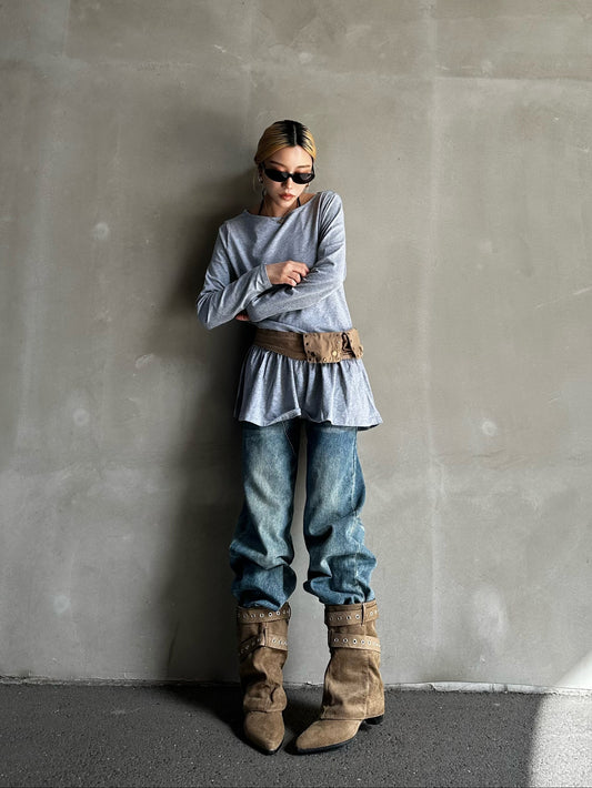 ワイドネックフレアトップス DPB26698