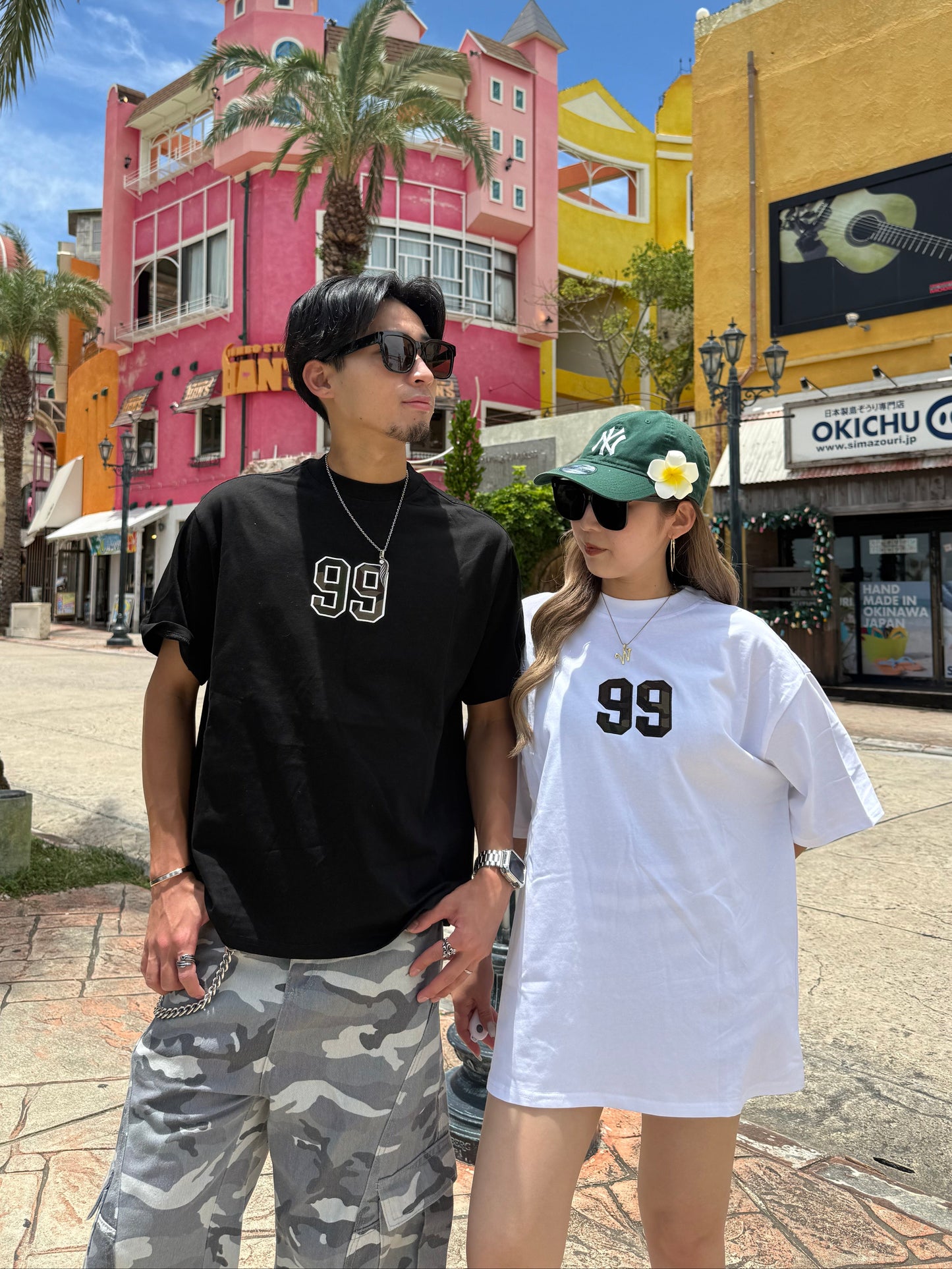 【即納】99カモフラロゴTシャツ DPB73675S