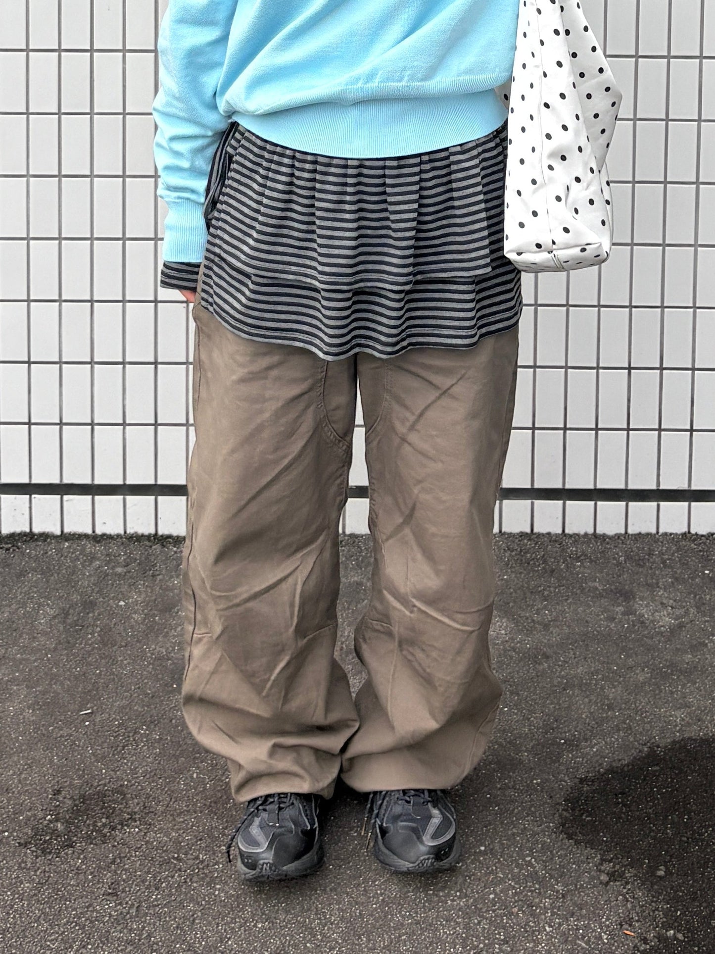 ワイドバギーパンツ DPB97046