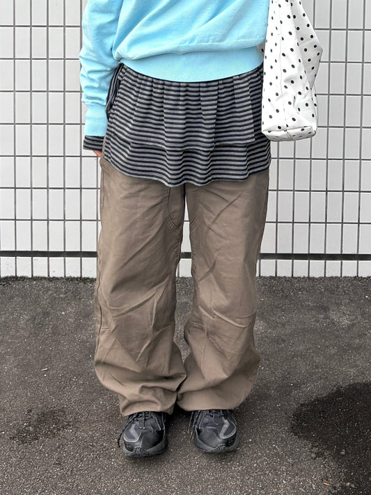 ワイドバギーパンツ DPB97046