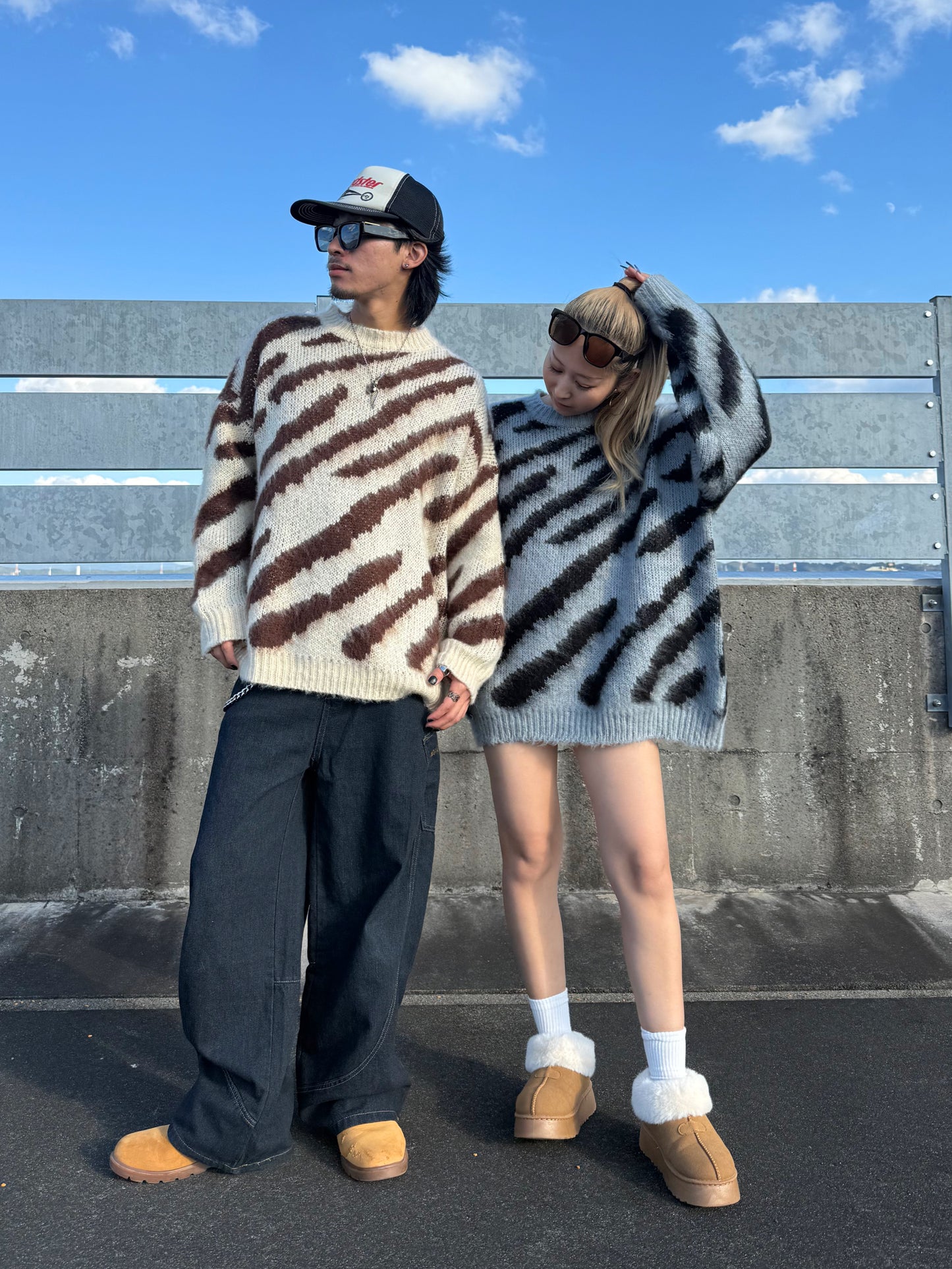 オーバーゼブラニット DPB73533