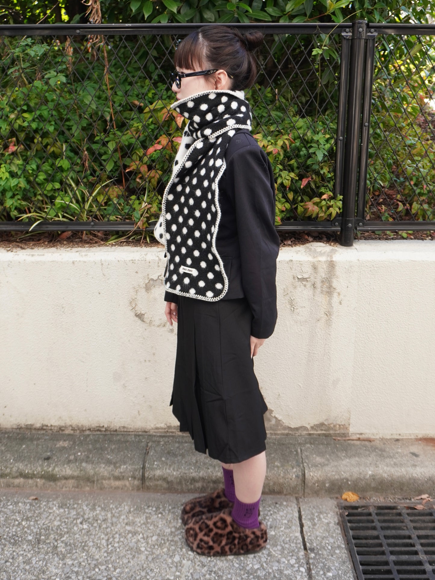 ドットバイカラーマフラー DPB85384