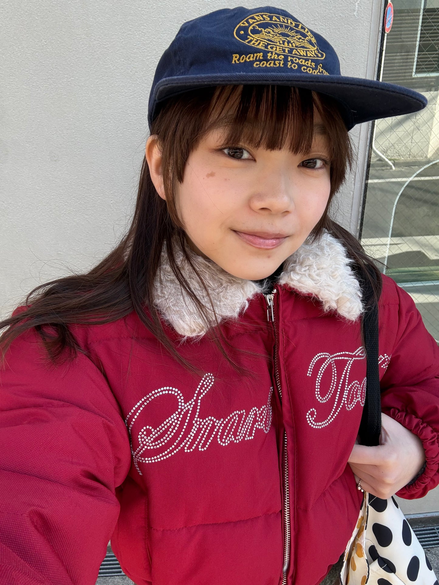 ラメロゴ中綿ジャケット DPB91072