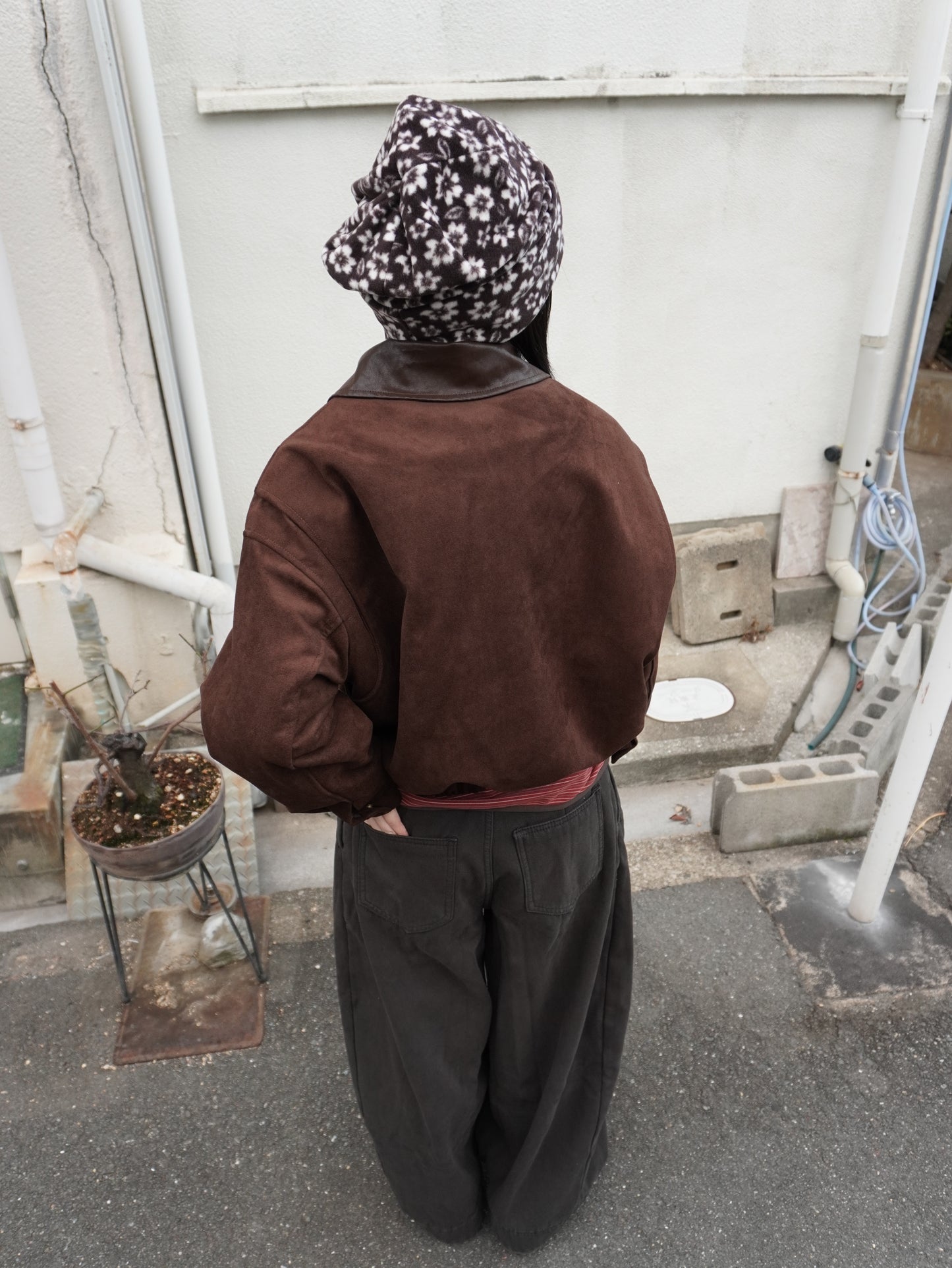 フリースフラワービーニー DPB85452