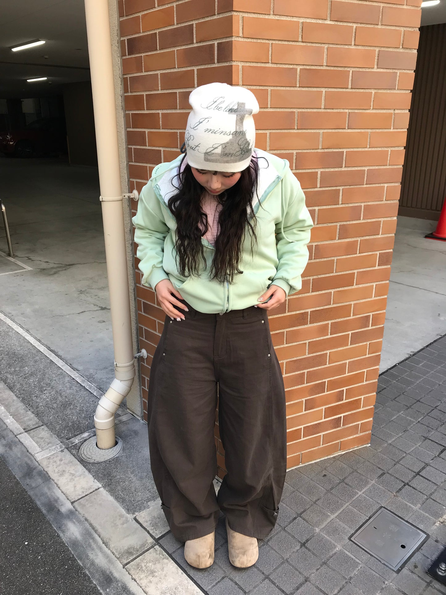 ワイドバギーパンツ DPB89201