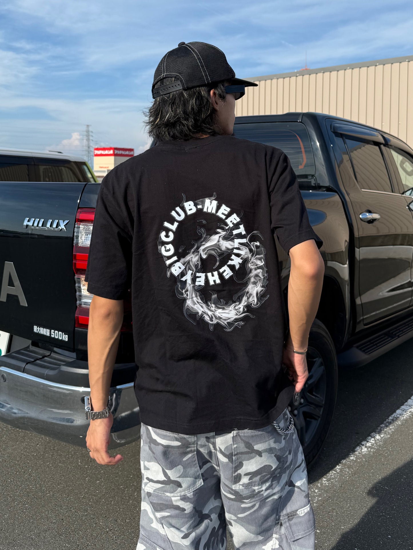 ダブルサークルロゴTシャツ DPB90003