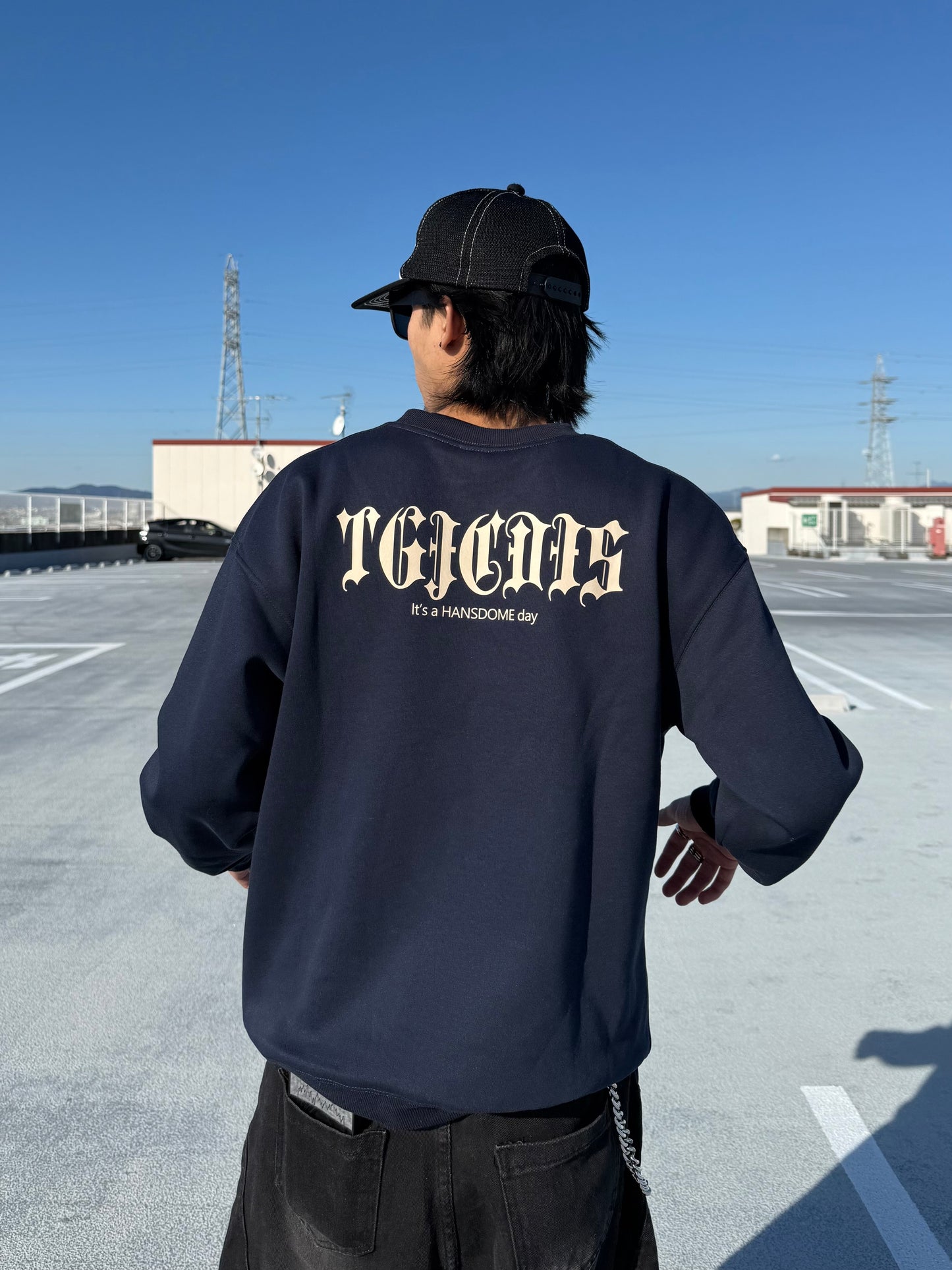 ユニセックスロゴスウェット DPB73563