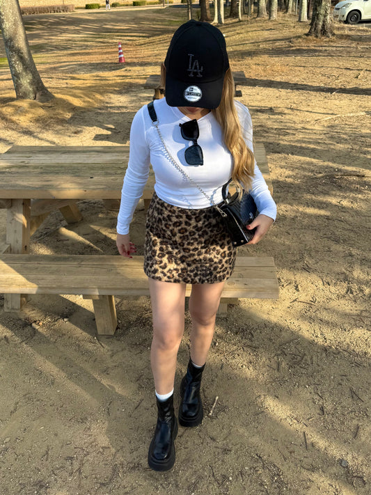 レオパードミニスカート DPB73520