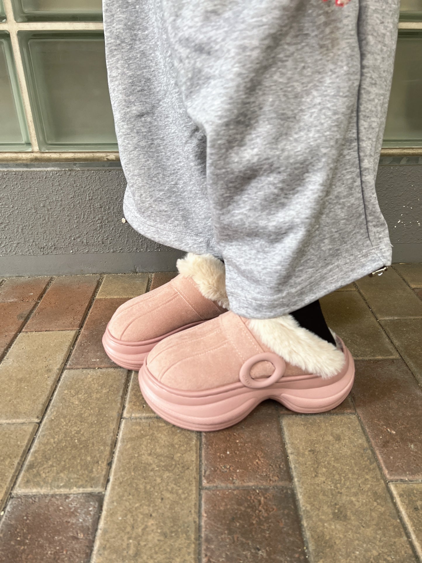 厚底ムートンシューズ DPB79221