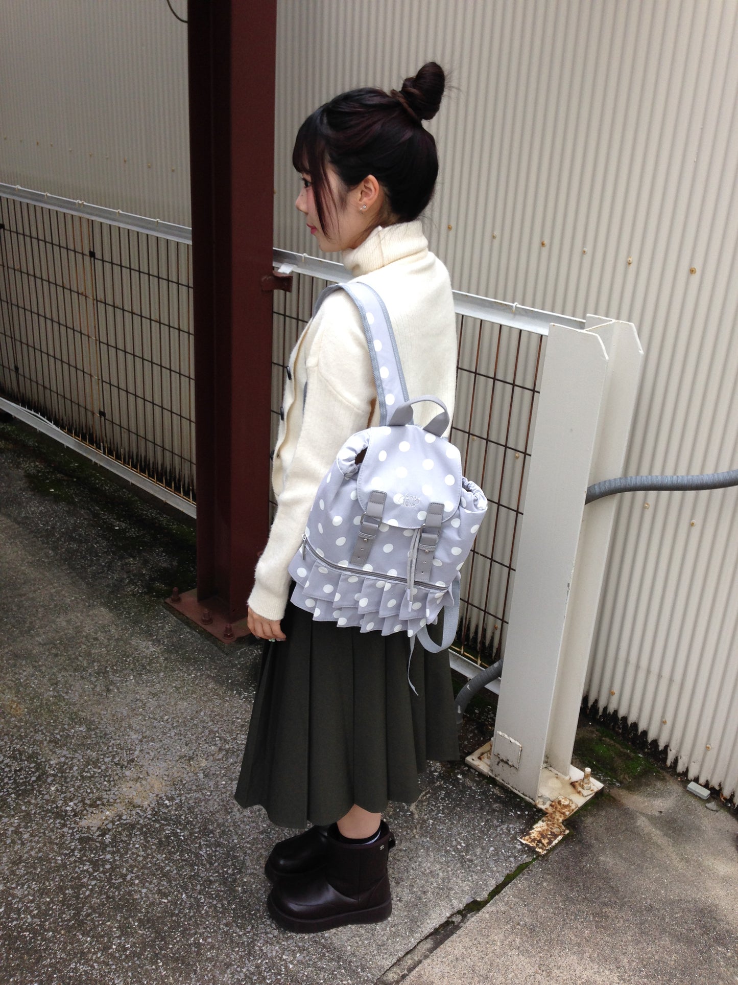 ドットフリルリュックサック DPB89150