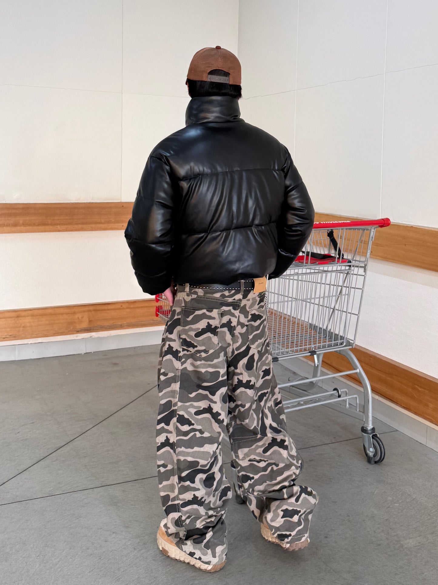 レザーライクパデットジャケット DPB90158