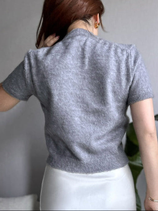 スプリンググレーニット DPB56375