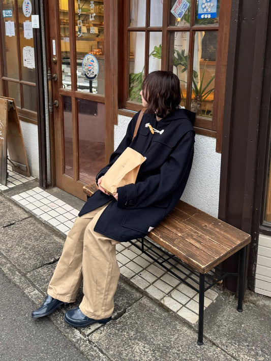 タックワイドベージュパンツ DPC03037