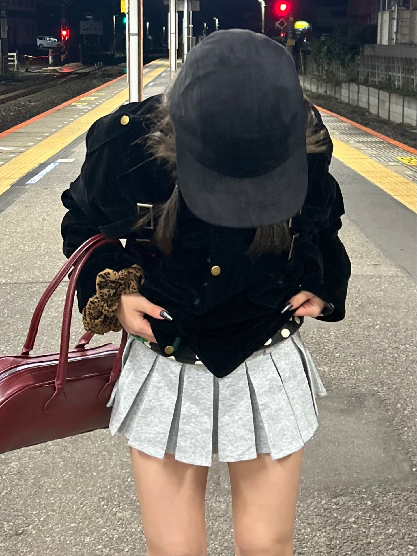 プリーツミニスカートパンツ DPB98049