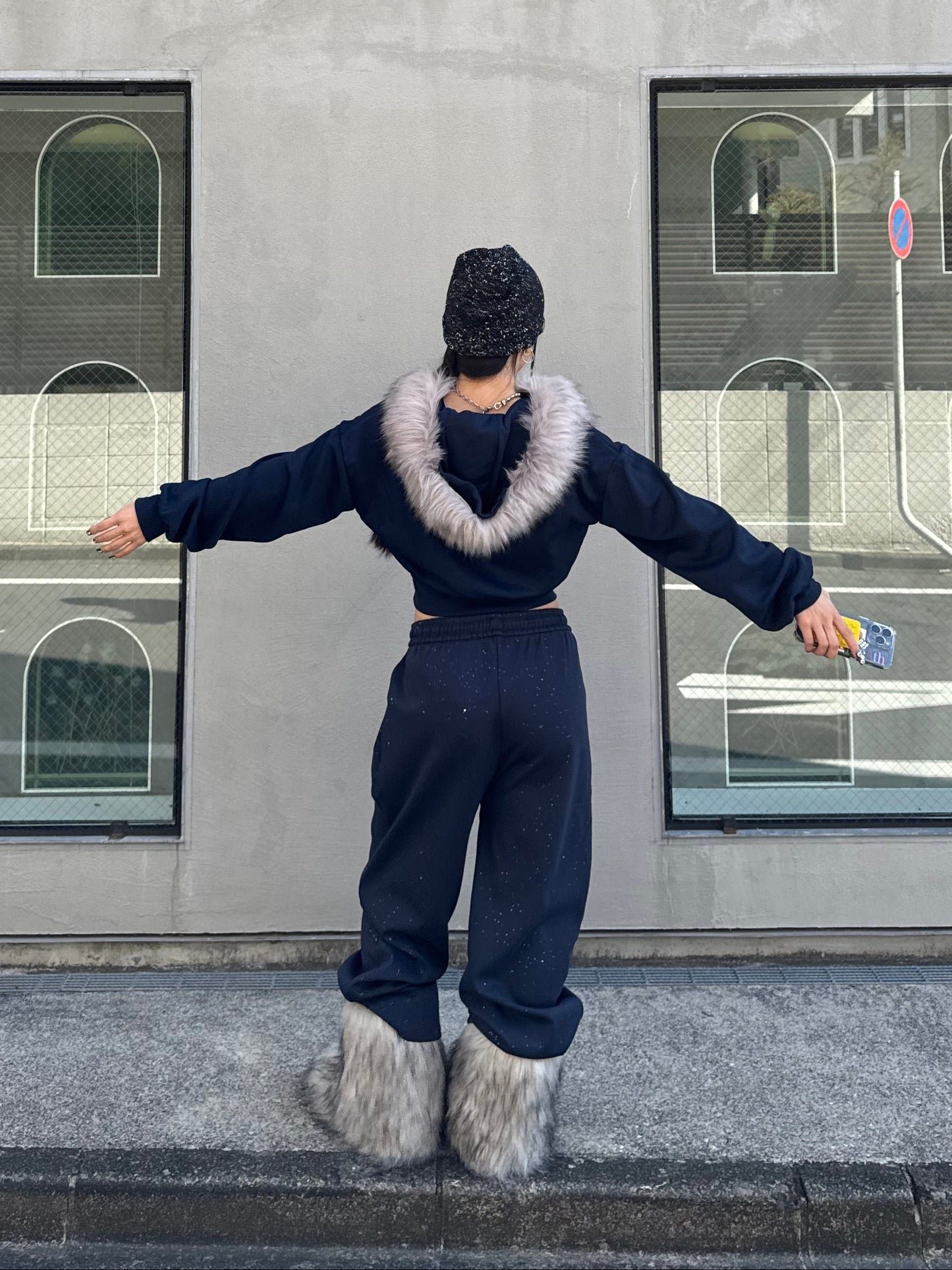 ラメスウェットパンツ DPB86151