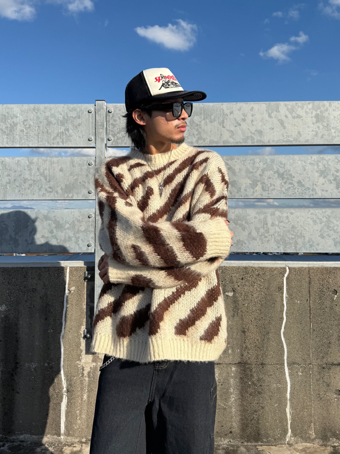 オーバーゼブラニット DPB73533