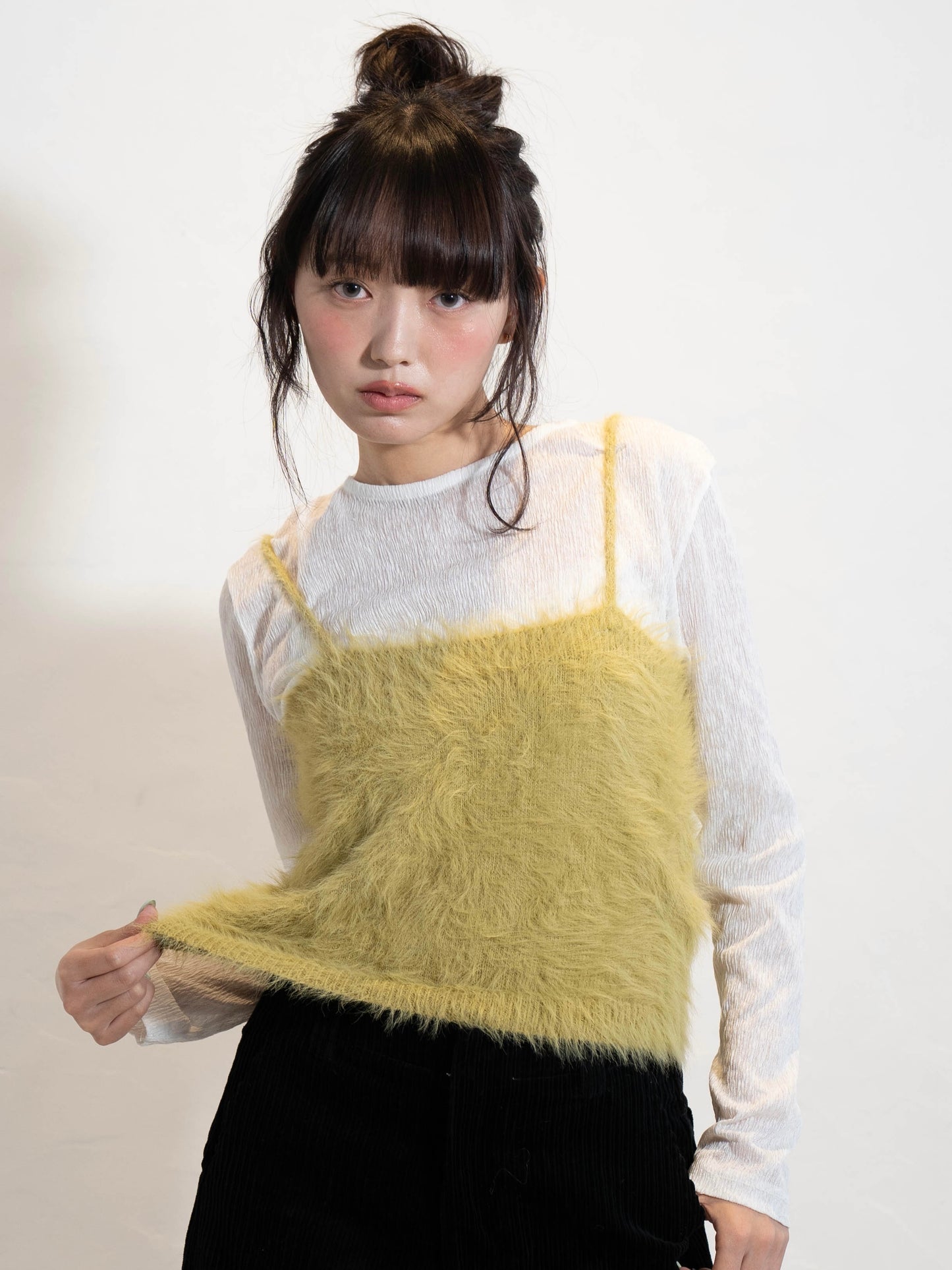 シャギーニットキャミソール DPC02004