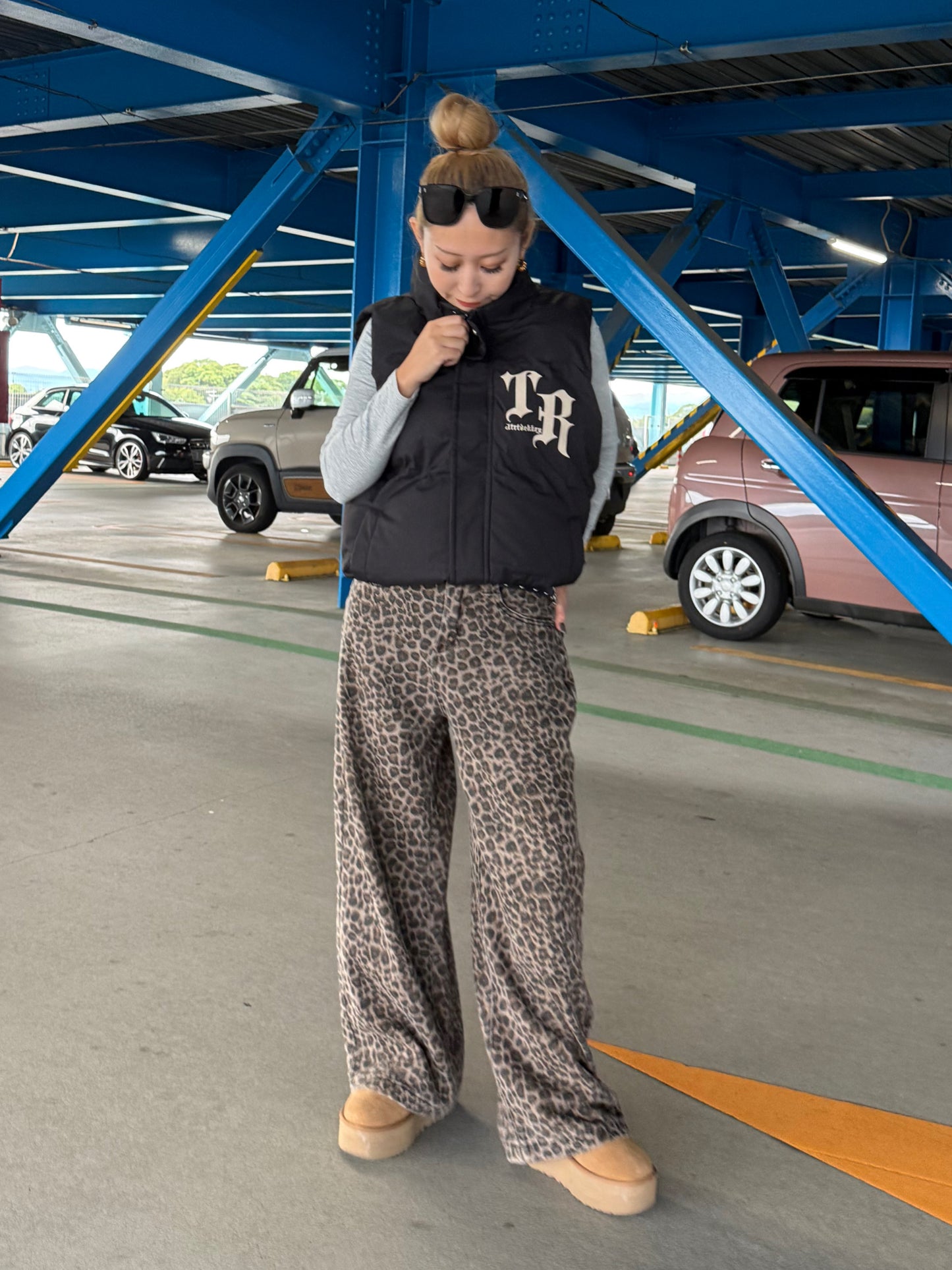 バックロゴダウンベスト DPB90062