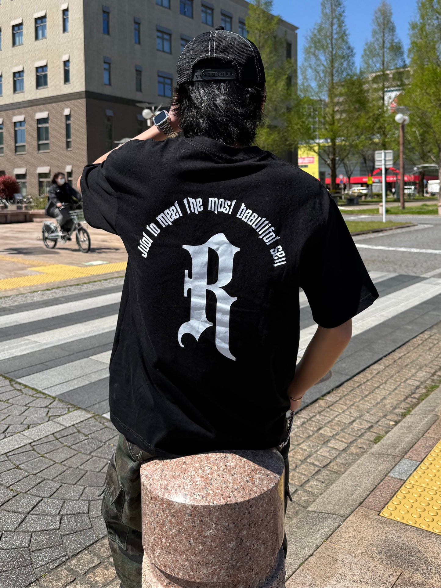 オーバーロゴTシャツ DPB73607