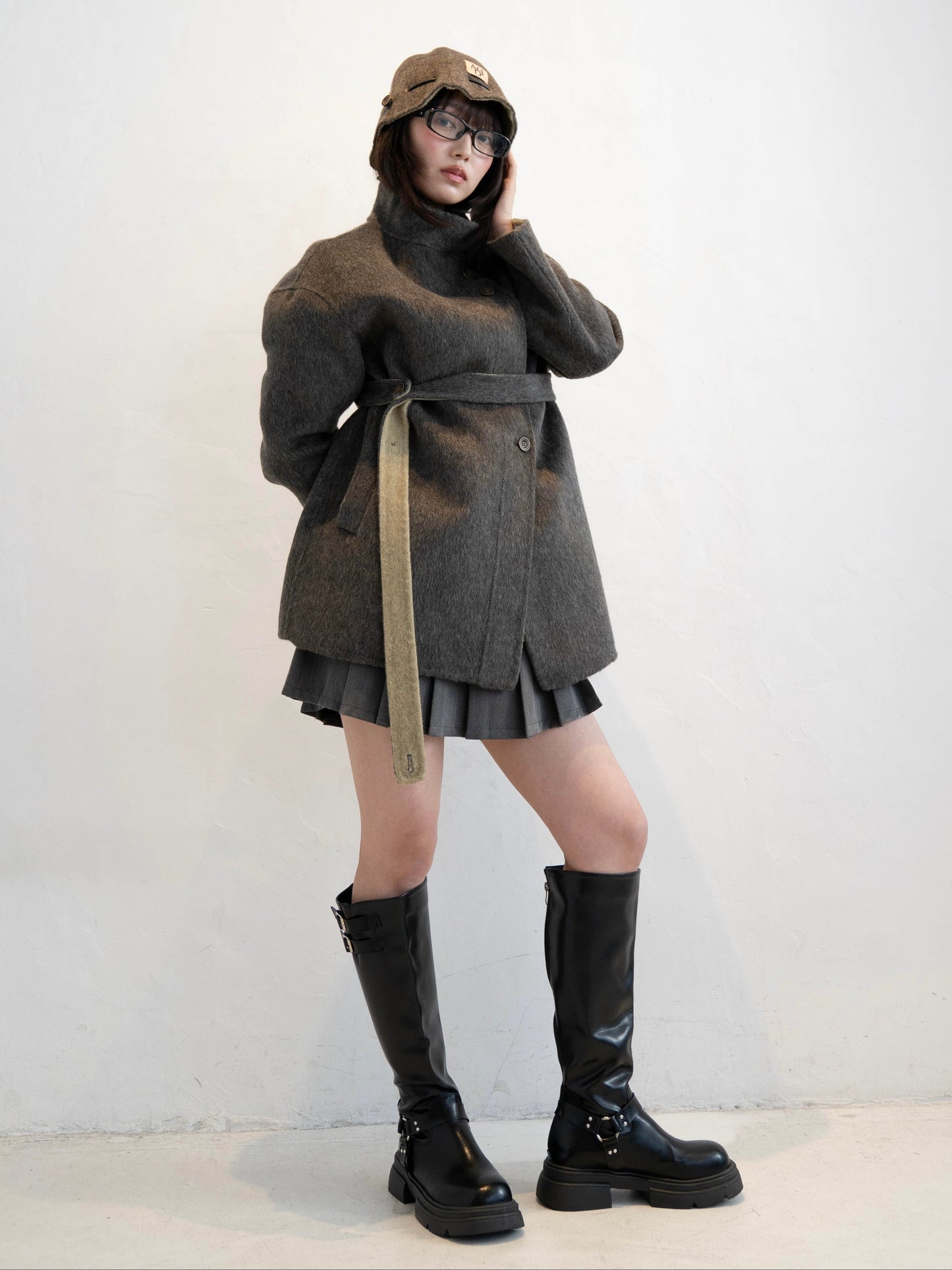 3セットバイカラーコート DPC02013