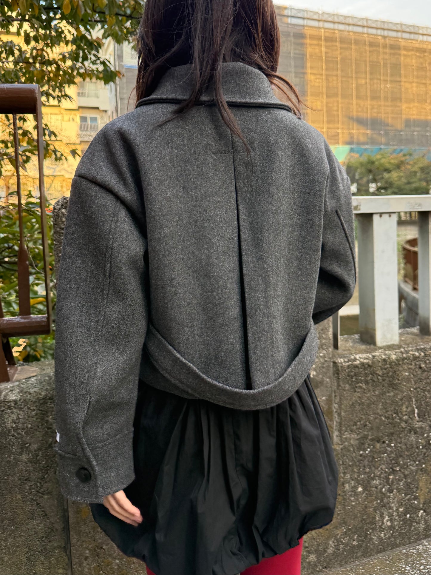 ダブルラストショートコート DPA43703