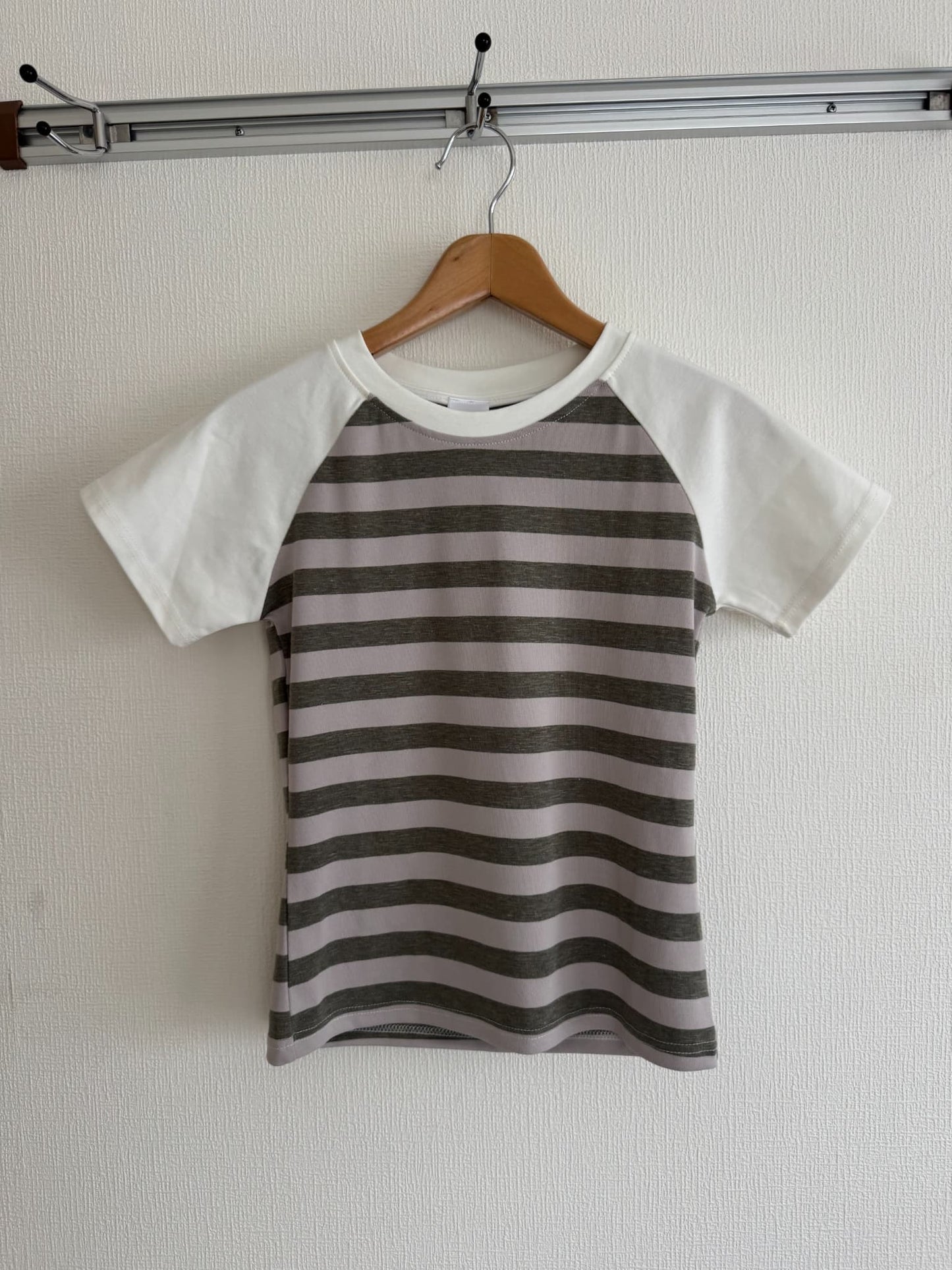 ボーダーラグランスリーブTシャツ DPC07048