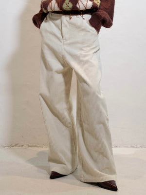 コーデュロイワイドパンツ DPC02008